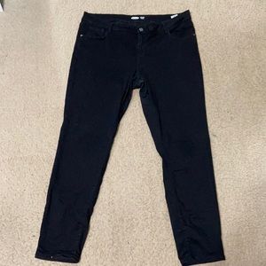 Plus size black skinny jeans from Old Navy